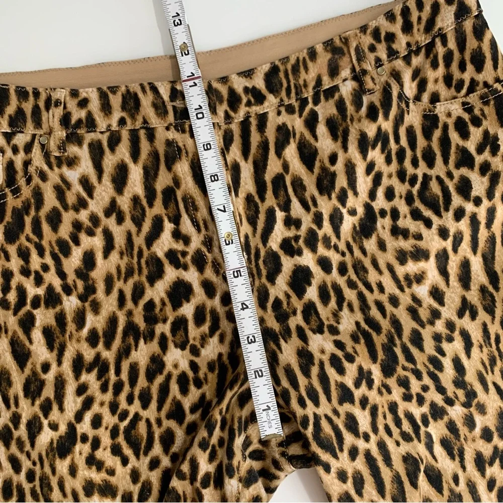 Chico’s So Slimming Getaway Animal Print Pants Size 16